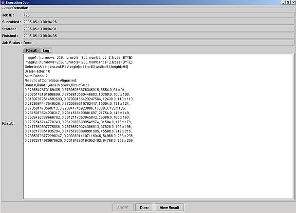 text output with parameters