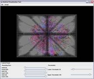 Color Coded diffusion tensor imaging (DTI) data of the bird's brain