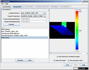 Coordinate system integration